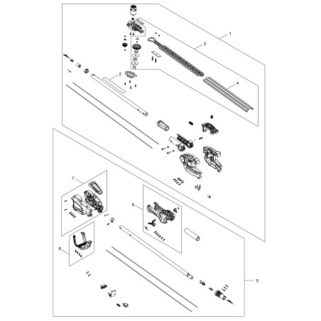 COMPLETE BLADE FOR DHCA-310 ECRP022064740 ORIGINAL ECHO | NewgardenParts.com