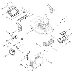 ORIGINAL ECHO ECRP022066910 MULCHDECKEL