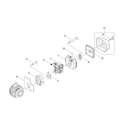 ORIGINAL ECHO AIR FILTER COVER ECRP100000110 | NewgardenParts.com