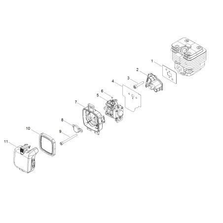 ORIGINAL ECHO AIR FILTER HOUSING ECRP100003820 | NewgardenParts.com