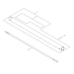 ORIGINAL ECHO-ÜBERTRAGUNGSROHR ECRP100005810