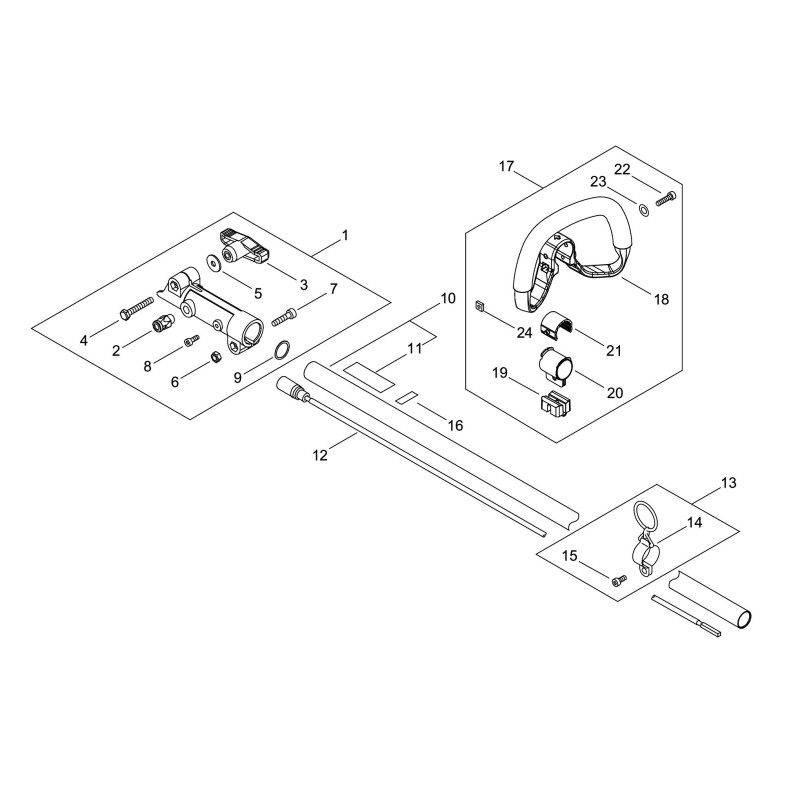 ORIGINAL ECHO TRANSMISSION TUBE ECRP100005860