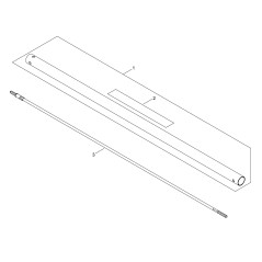 ORIGINAL ECHO-ÜBERTRAGUNGSROHR ECRP100005920