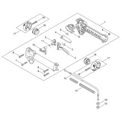 ECHO COMPLETE ACCESSORY HANDLE ECRP100007340 ORIGINAL | NewgardenParts.com