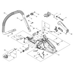 TAPPO MISCELA ECRP100008550 ORIGINALE ECHO