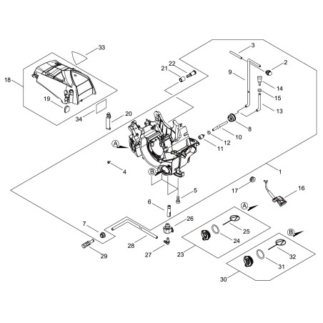ORIGINAL ECHO ÖLVERSCHLUSS ECRP100009040 | NewgardenParts.com