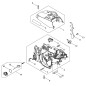 ORIGINAL ECHO ENGINE CRANKCASE FOR CS4920 ECRP100012530