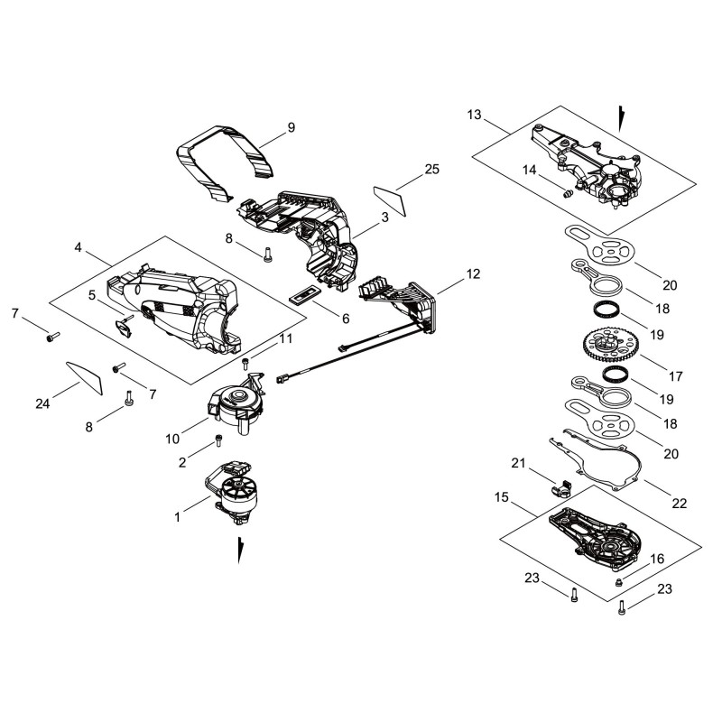 ORIGINAL ECHO GEAR ECRP100013121