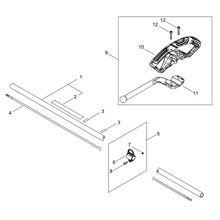 TUBO DE TRANSMISIÓN DE ECO ORIGINAL ECRP100014970 | NewgardenParts.com