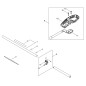 TUBO TRASMISSIONE ECRP100015050 ORIGINALE ECHO