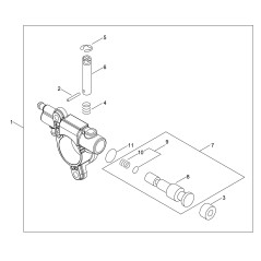 KIT DE RESSORTS ECHO ECRP200000490 D'ORIGINE