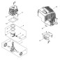 CRANKSHAFT COMPL. ECRP200001000 ORIGINAL ECHO