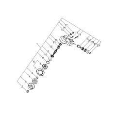ORIGINAL ECHO ECRV000000040 Kegelrad | NewgardenParts.com