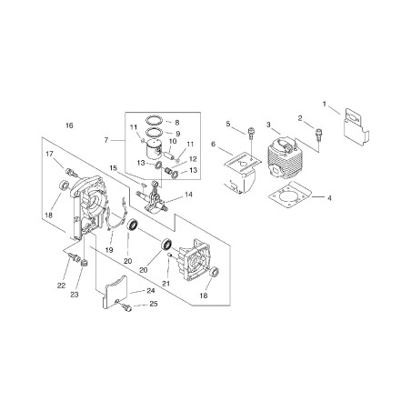 ORIGINAL ECHO ECRV100000100 CYLINDER GASKET | NewgardenParts.com