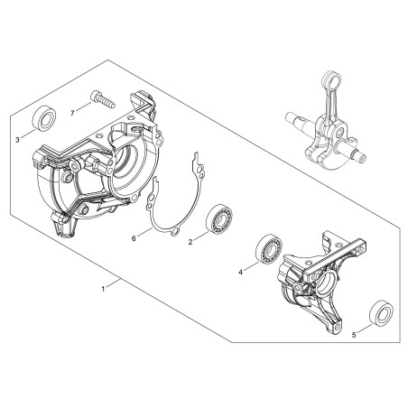 ORIGINAL ECHO ECRV102000300 CRANKCASE GASKET | NewgardenParts.com