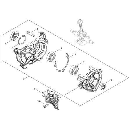 ORIGINAL ECHO ECRV102000310 CRANKCASE GASKET | NewgardenParts.com