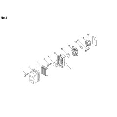 Junta aislante ECRV103000130 Original Echo | NewgardenParts.com