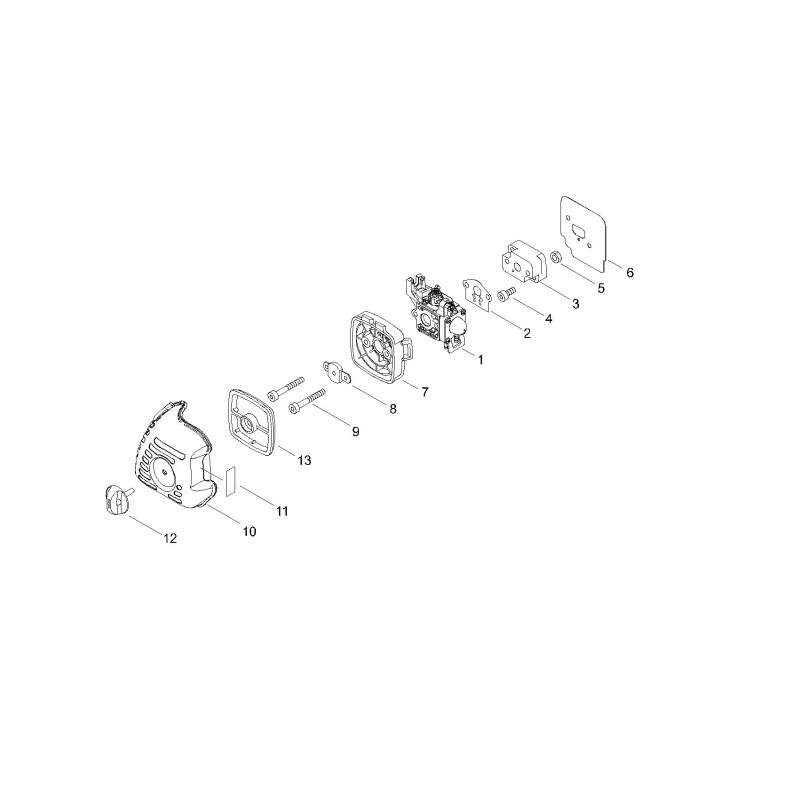 ORIGINAL ECHO ECRV103001420 CARBURETOR ISOL GASKET