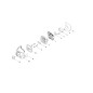 ORIGINAL ECHO ECRV103001420 CARBURETOR ISOL GASKET