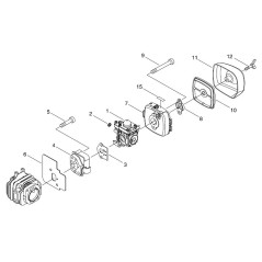 ORIGINAL ECHO INTAKE GASKET ECRV103001580 | NewgardenParts.com