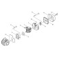 GUARNIZIONE ASPIRAZIONE ECRV103001580 ORIGINALE ECHO
