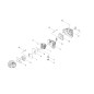ISOL-CARB GASKET. ECRV103001730 ORIGINAL ECHO
