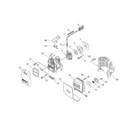JUNTA DE SILENCIADOR ORIGINAL ECHO ECRV104000890 | NewgardenParts.com