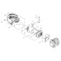 GUARNIZIONE SCARICO ECRV104001831 ORIGINALE ECHO