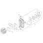 ORIGINAL ECHO AUSPUFFDICHTUNG ECRV104002480