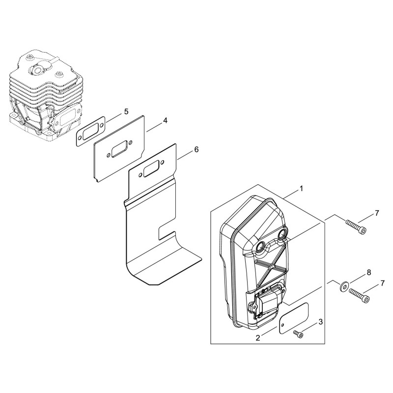 ORIGINAL ECHO SCHALLDICHTUNG ECRV104002610