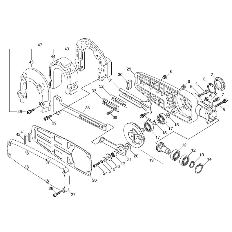 ORIGINAL ECHO ECRV109000010 DICHTUNG
