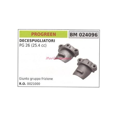 Giunto gruppo frizione PROGREEN decespugliatore PG 26 024096 | NewgardenParts.com