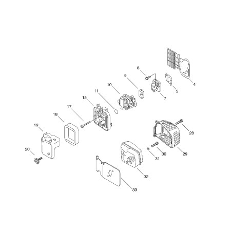 ORIGINAL ECHO AIR FILTER COVER KNOB ECRV299000190 | NewgardenParts.com