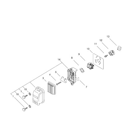 ORIGINAL ECHO ECRV340000210 WASHER | NewgardenParts.com