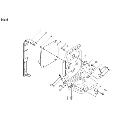 AMORTISSEUR ECHO ORIGINAL ECRV401000070 | NewgardenParts.com