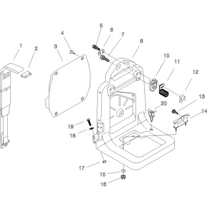 ORIGINAL ECHO STOSSDÄMPFER ECRV401000110 | NewgardenParts.com
