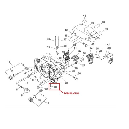 AMORTISSEUR ECHO ORIGINAL ECRV420001790 | NewgardenParts.com