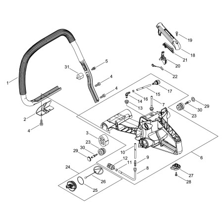 AMORTISSEUR ECHO ORIGINAL ECRV420005030 | NewgardenParts.com