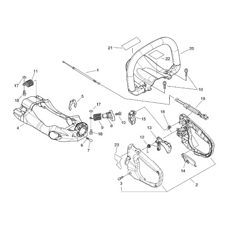 ECHO COMPLETE STRAIGHT THROTTLE CABLE ECRV430001830 ORIGINAL | NewgardenParts.com