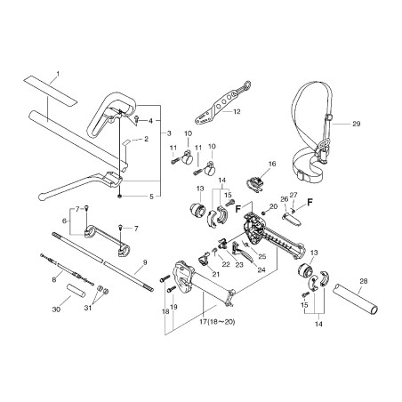 ORIGINAL ECHO ACCELERATOR CABLE ECRV430002070 | NewgardenParts.com
