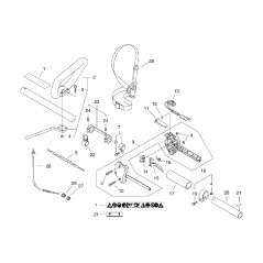 CÂBLE D'ACCÉLÉRATEUR ECHO *T.I.09-395 ECRV430002290 ORIGINAL | NewgardenParts.com