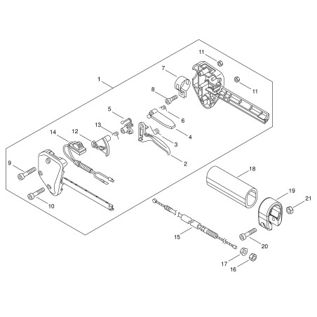 ORIGINAL ECHO ACC. CABLE ECRV430002360 | NewgardenParts.com