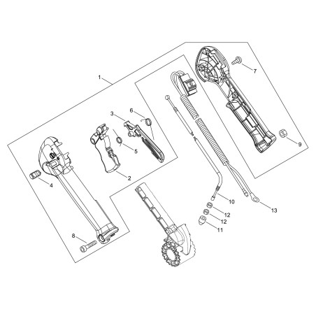 ORIGINAL ECHO ACC. CABLE ECRV430003661 | NewgardenParts.com