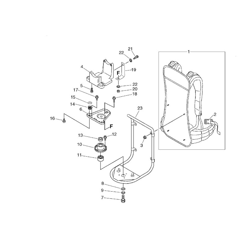 ORIGINAL ECHO COMPRESSION SPRING ECRV450000141
