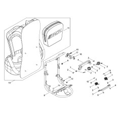 ORIGINAL ECHO SHOCK ABSORBER SPRING ECRV450000330 | NewgardenParts.com