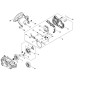 MOLLA DI COMPRESSIONE ECRV450002080 ORIGINALE ECHO