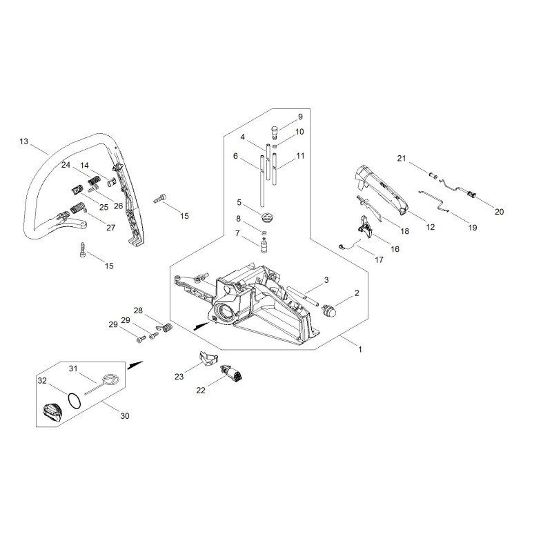 ORIGINAL ECHO COMPRESSION SPRING ECRV450002190