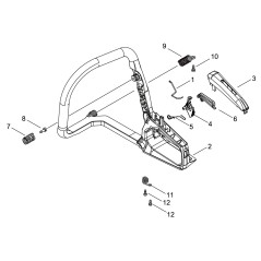 ORIGINAL ECHO SHOCK ABSORBER SPRING ECRV450002390 | NewgardenParts.com