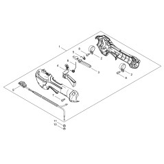 ORIGINAL ECHO RÜCKHOLFEDER ECRV452001510