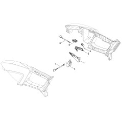 TORSION SPRING ECRV452001670 ORIGINAL ECHO | NewgardenParts.com
